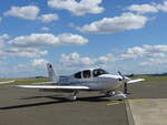 Cirrus SR 20 G2, D-ECEF, Flugplatz Gera (EDAJ), 10.8.2024