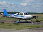 Private Cirrus SR-22, PH-CEO, Flugplatz Strausberg, 09.06.2024