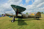 Quax, Dornier do-27A, D-EQXG, Flugplatz Bienenfarm, 05.07.2024