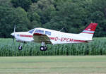 Private Piper PA-28-161 Cadet, D-EPCM, Flugplatz Bienenfarm, 07.07.2024