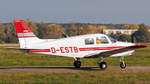 Flugdienst Günther | Piper PA-28-161 Cadet | D-ESTB | Riesa/Gohlis (EDAU) 20. Oktober.2024
