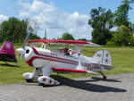 Pitts S-1S, N44EW, Flugplatz Moosburg auf der Kippe (EDPI), 18.5.2024