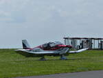 Robin DR 400/140B Major, F-HEXY, Flugplatz Coburg-Brandensteinsebene (EDQC), 20.7.2024