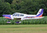 Private Zlin-43, D-EWFI, Flugplatz Bienenfarm, 05.07.2024