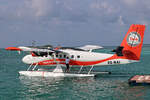 Trans Maldivian Airways, 8Q-MAI, De Havilland Canada DHC-6-300 Twin Otter, msn: 279, 09.Dezember 2024, Medhufushi, Maldives.