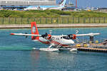 Trans Maldivian Airways, 8Q-TAT, De Havilland Canada DHC-6-300 Twin Otter, msn: 485, 08.Dezember 2024, MLE Malé, Maldives.