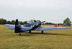 Private Canadian Car and Foundry Harvard MK IV, D-FSIX, Flugplatz Bienenfarm, 13.09.2024