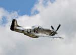 Private North American P-51D Mustang, NL51ZW, Flugplatz Bienenfarm, 07.07.2024