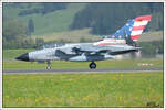 Panavia Tornado der deutschen Luftwaffe (44-69) bei der Ankunft in Zeltweg anlässlich der Airpower 2024 am 4.9.2024.