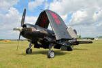 Private Chance-Vought F-4U-5NL Corsair, D.FCOR, Flugplatz Bienenfarm, 05.07.2024