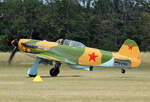 Private Yakovlev Yak-9UM, D-FIST, Flugplatz Bienenfarm, 02.07.2022