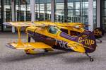 TRIG Aerobatic Team, G-IIIP, Pitts, S-1 D Special, 07.04.2017, Aero '17, Friedrichshafen, Germany 