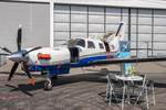 privat, HB-PSK, Piper, PA-46-350 P Malibu Mirage, 07.04.2017, Aero '17, Friedrichshafen, Germany