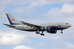 Canadian Air Force, 15001, Airbus A310-304, msn: 446, 15.Juni 2024, ZRH Zürich, Switzerland.