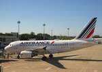 Airbus A318 F-GUGQ Air France Flughafen Lissabon am 13.07.2024