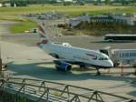 Airbus A319 der British Airways