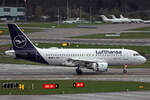 Lufthansa CityLine, D-AIBK, Airbus A319-112, msn: 2131, 01.April 2024, ZRH Zürich, Switzerland.