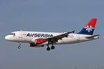 Air Serbia, YU-APA, Airbus A319-132, msn: 2277,  Miki Manojlovic , 30.April 2024, ZRH Zürich, Switzerland.