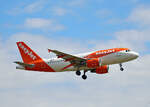 Easyjet Europe, airbus A 319-111, OE-LKV, BER, 23.06.2024