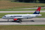 Air Serbia, YU-APE, Airbus A319-131, msn: 3252, 16.Juni 2024, ZRH Zürich, Switzerland.