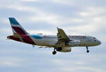 Eurowings, Airbus A 319-132, D-AGWF, BER, 14.07.2024