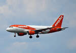 Easyjet Europe, Airbus A 319-111. OE-LQJ, BER, 14.07.2024