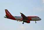 Easyjet Europe, Airbus A 319-111, OE-LKF, BER, 25.07.2024