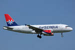 Air Serbia, YU-APK, Airbus A319-132, msn: 2032, 23.August 2024, ZRH Zürich, Switzerland.