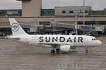 Sundair, 9A-ZAG, Airbus A319-111, msn: 3443, 14.September 2024, ZRH Zürich, Switzerland.