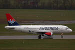 Air Serbia, YU-APL, Airbus A319-132, msn: 4282, 07.Dezember 2024, ZRH Zürich, Switzerland.