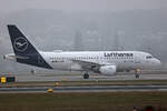 Lufthansa CityLine, D-AIBP, Airbus A319-112, msn: 2547, 19.Januar 2025, ZRH Zürich, Switzerland.