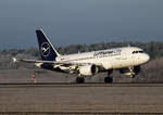 Lufthansa City Airlines, Airbus A 319-112, D-ASTX  Cuxhaven , BER, 19.01.2025