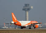 Easyjet Europe, Airbus A 319-111, OE-LQW, BER, 09.02.2025