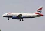 British Airways Airbus A 319-132 G-EUPN Flughafen Mnchen 06.06.2010