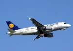 Lufthansa Airbus A 319-114 Schweinfurt D-AILY Flughafen Mnchen 11.09.2010