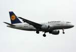 Lufthansa Airbus A 319-100 D-AILY Schweinfurt Flughafen Mnchen 17.11.2010