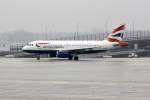 British Airways Airbus A 319-131G-EUOI Flughafen Mnchen 19.01.2011