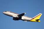 Germanwings Airbus  A 319-112D-AKNO Flughafen mnchen 12.01.2012