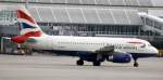 British Airways Airbus  A 319-131 G-EUPJ Flughafen Mnchen 18.02.2012