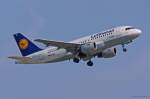 Lufthansa, D-AILY  Schweinfurt , A319-114 in MUC im Steigflug nach Helsinki (HEL) 08.07.2013