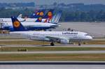 Lufthansa, D-AILW  Donaueschingen , A319-114 nach der Landung in MUC aus Bilbao (BIO) 17.07.2013