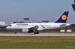 D-AILU  Verden  / Lufthansa / A319-114 bei der Landung in MUC aus Frankfurt (FRA) 17.08.2013