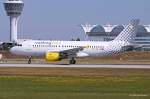 EC-JVE / Vueling / A319-111 beim Start in MUC nach Barcelona (BCN) 17.08.2013