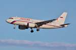 EI-ETN / Rossiya / A319-111 in MUC im Landeanflug aus St. Petersburg (LED) 07.01.2014