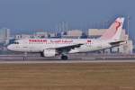 TS-IMK  Kerkenah  / Tunisair / A319-114 beim Start in MUC nach Djerba (DJE) 01.02.2014