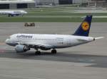 D-AIBJ Lufthansa Airbus A319-112  in Hamburg zum Start 01.05.2014