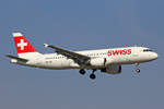 SWISS International Air Lines, HB-JLS, Airbus A320-214,  Niederhasli , 15.März 2017, ZRH Zürich, Switzerland.