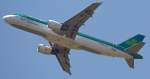 A320-214 der Air Lingus auf dem Weg nach Dublin beim Start von Rwy 11 Vienna Int. (VIE) 17.7.2009