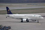 Saudi Arabien Airlines, HZ-ASD, Airbus A320-214, msn: 4364, 09.März 2024, GVA Genève, Switzerland.