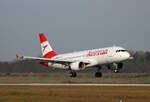 Austrian Airlines, Airbus A 320-214, OE-LZD, BER, 20.03.2024